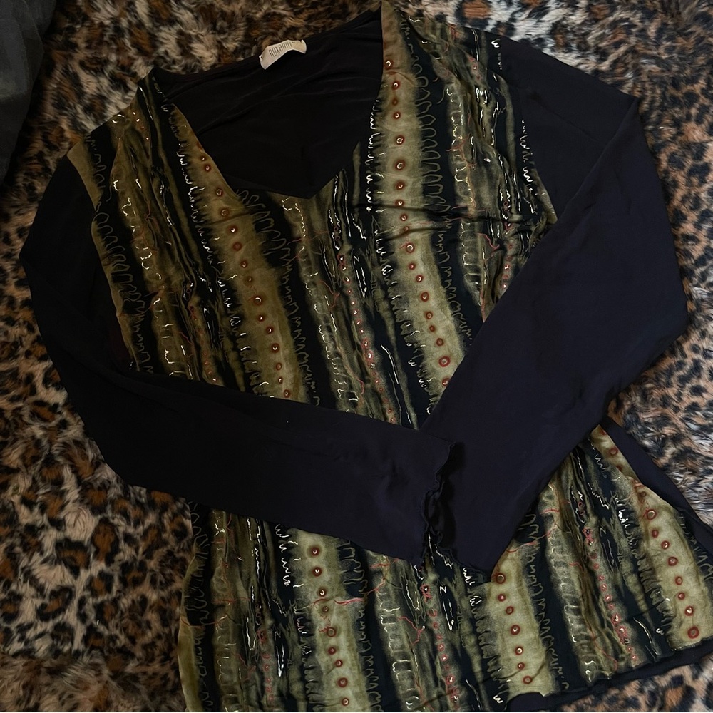 Boho Hippie Long Sleeve Top